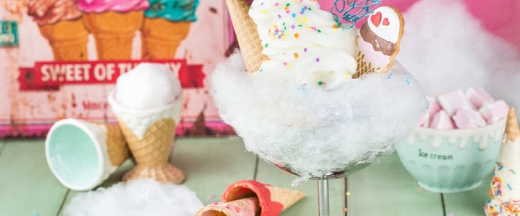 Strawberry ice cream