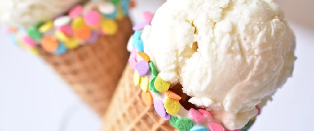 Vanilla ice cream